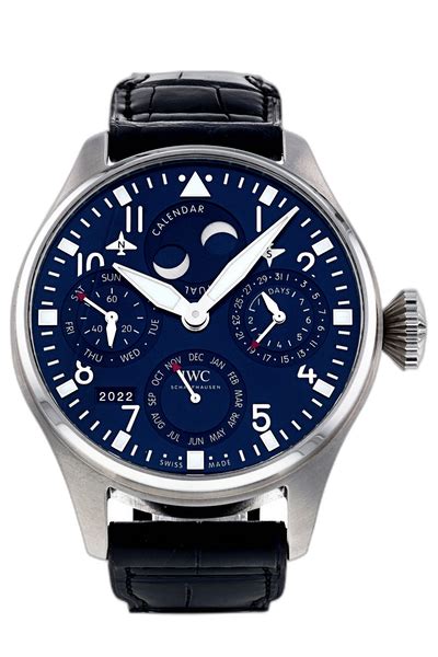 iwc big pilot perpetual calendar price|iwc 503605 calendar.